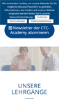 Mobile Screenshot of ctc-academy.at