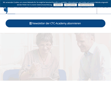 Tablet Screenshot of ctc-academy.at